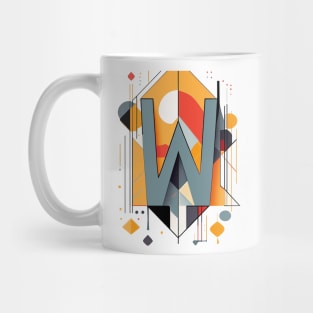 Alphabet - Letter W Mug